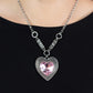Heart Full of Fabulous - Pink Necklace