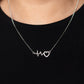 Heartbeat Street White Necklace