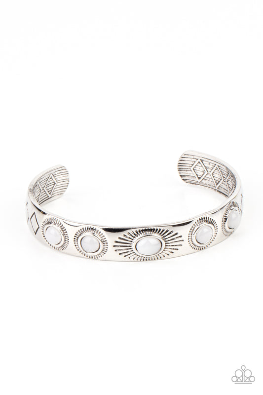 Heavenly Horizons - White Bracelet