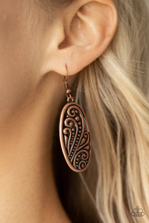 High Tide Terrace - Copper Earring
