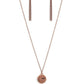 Hold On To Hope - Copper Necklace