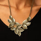 Holly Heiress Brass Necklace