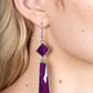Hollywood Harmony - Purple Earring