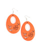 Home TWEET Home - Orange Earring