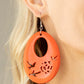 Home TWEET Home - Orange Earring