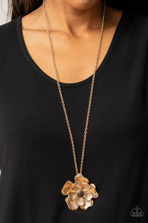 Homegrown Glamour Gold Necklace
