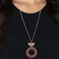 Homespun Stylist Brown Necklace