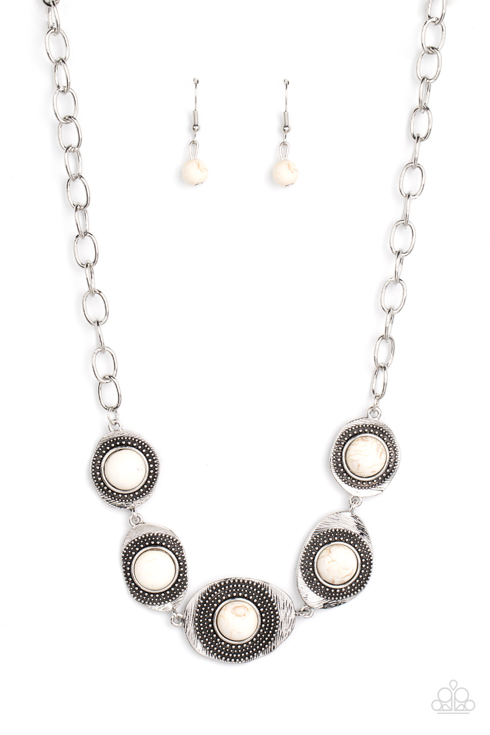 Homestead Harmony White Necklace