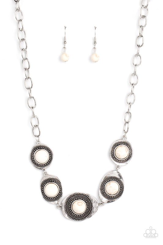 Homestead Harmony White Necklace