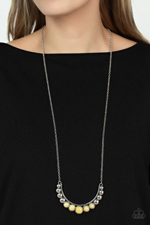 Horseshoe Bend - Yellow Necklace
