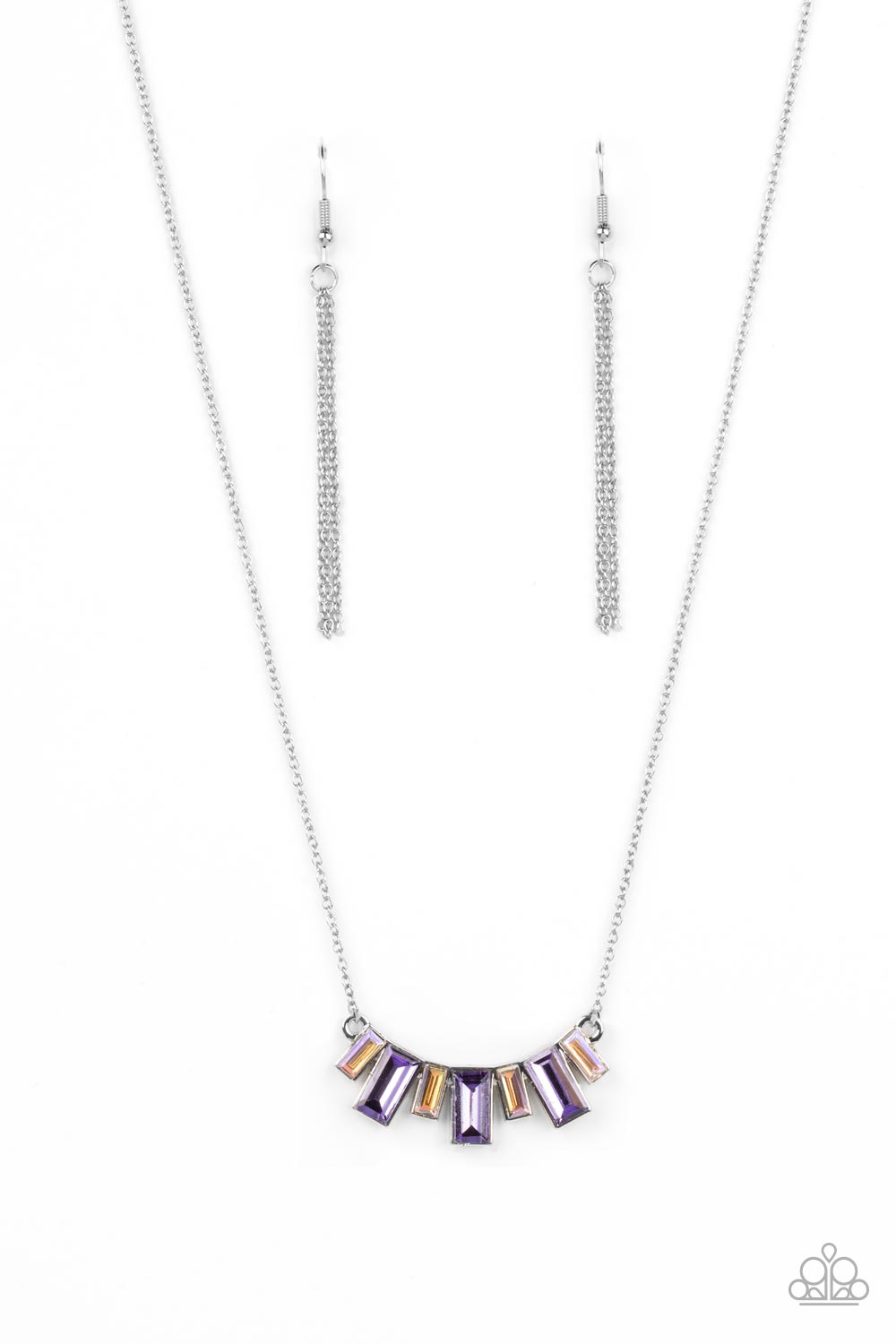 Hype Girl Glamour Purple Necklace