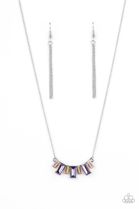 Hype Girl Glamour Purple Necklace