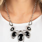 Hypnotic Twinkle - Black Necklace