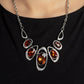 Hypnotic Twinkle - Brown Necklace