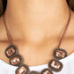 Iced Iron - Copper Necklace