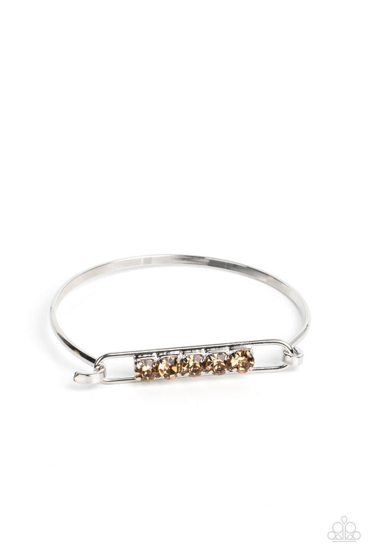 In CHARMS Way - Brown Bracelet
