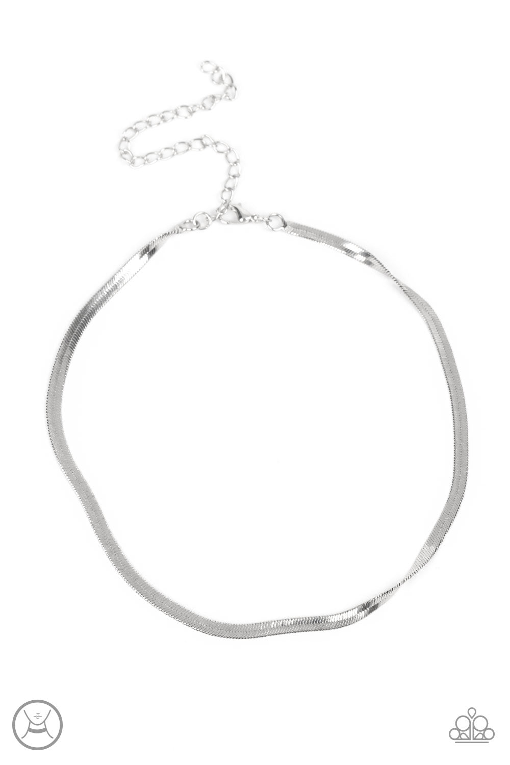 In No Time Flat Silver Necklace