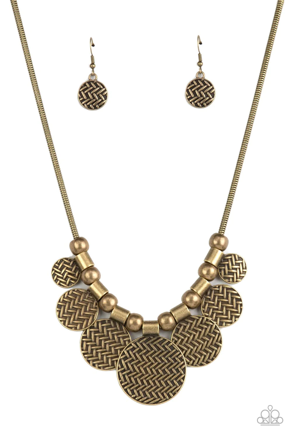 Indigenously Urban Brass Necklace