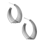 Industrial Illusion - Black Earring