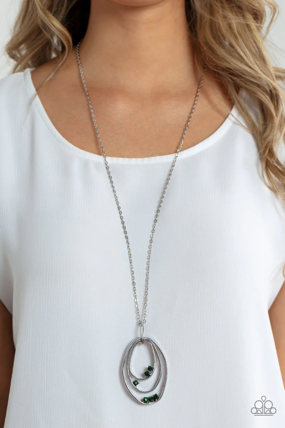 Industrial Infusion - Green Necklace