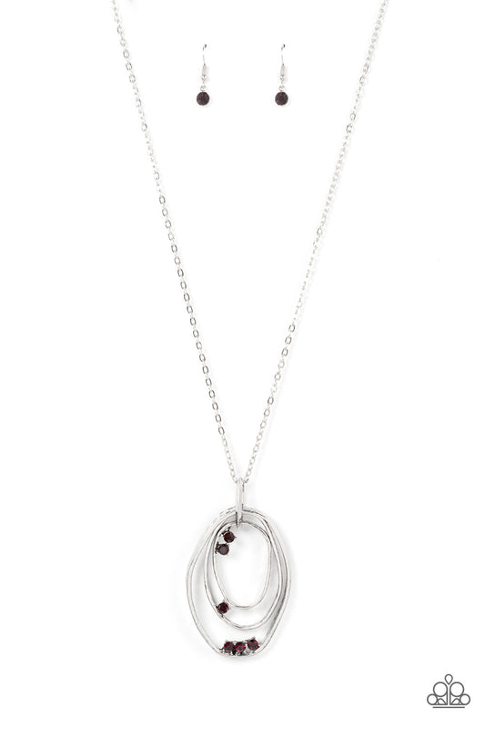 Industrial Infusion - Purple Necklace