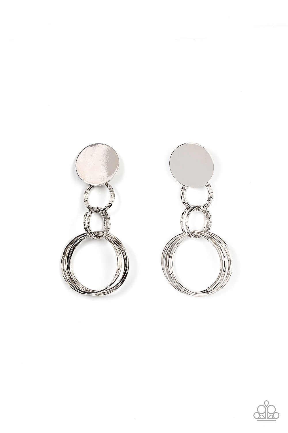 Industrialized Fashion - Silver Earring