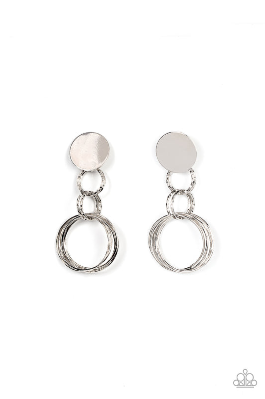 Industrialized Fashion - Silver Earring