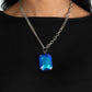 Instant Intimidation - Blue Necklace