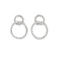 Intensely Icy - White Earring