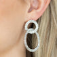 Intensely Icy - White Earring