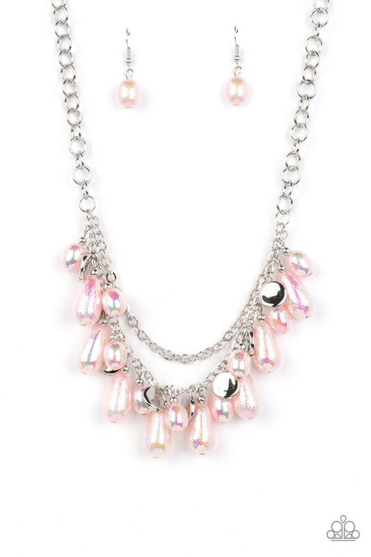 Interstellar Serenity Pink Necklace