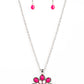 In the MEADOW of Nowhere Pink Necklace