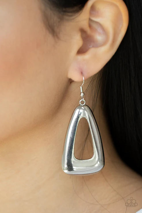 Irresistibly Industrial - Silver Earring