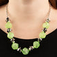 Island Ice - Green Necklace