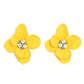 Jovial Jasmine - Yellow Earring