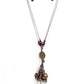 Knotted Keepsake Purple Necklace