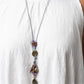 Knotted Keepsake Purple Necklace