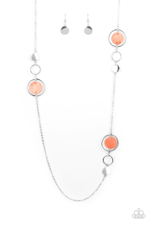 Laguna Lounge Orange Necklace