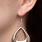 Laid-Back Leisure - Rose Gold Earring