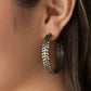 Laurel Gardens - Brass Earrings