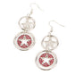 Liberty and SPARKLE for All - Red Earring
