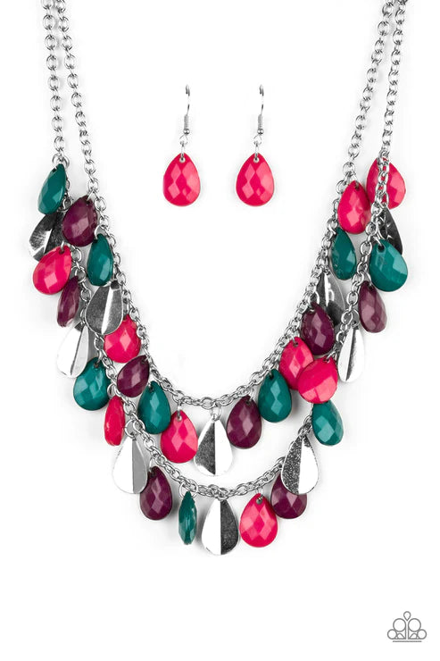 Life of the Fiesta - Multi Necklace