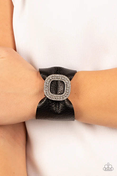 Lights, SELFIE, Action! - Black  Bracelet