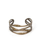 Line It Up - Brass Bracelet