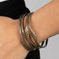 Line It Up - Brass Bracelet