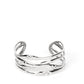 Line It Up - White Bracelet