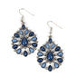 Lively Luncheon - Blue Earring