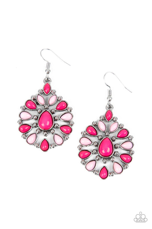 Lively Luncheon Pink Earring