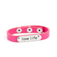 Love Life - Pink Bracelet