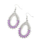 Lucid Luster - Purple Earring